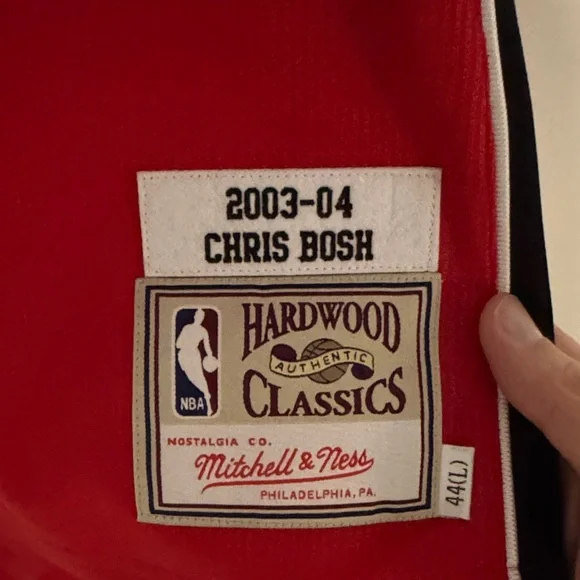 Mirchell ness authentic Bosh Raptors Jersey - Picture 3 of 7